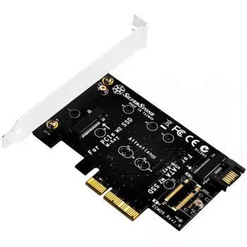 Liitäntäkortti Silverstone ECM20 sisäinen PCIe SATA