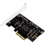 Liitäntäkortti Silverstone ECM20 sisäinen PCIe SATA