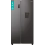 Gorenje NRR9185EABXLWD Side-by-Side -jääkaappipakastin, 547 l (355 l + 192 l), ConvertActive, energialuokka E, tumma ruostumaton teräs