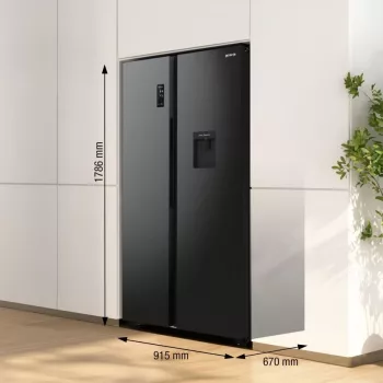 Gorenje NRR9185EABXLWD Side-by-Side-jääkaappi 547 L