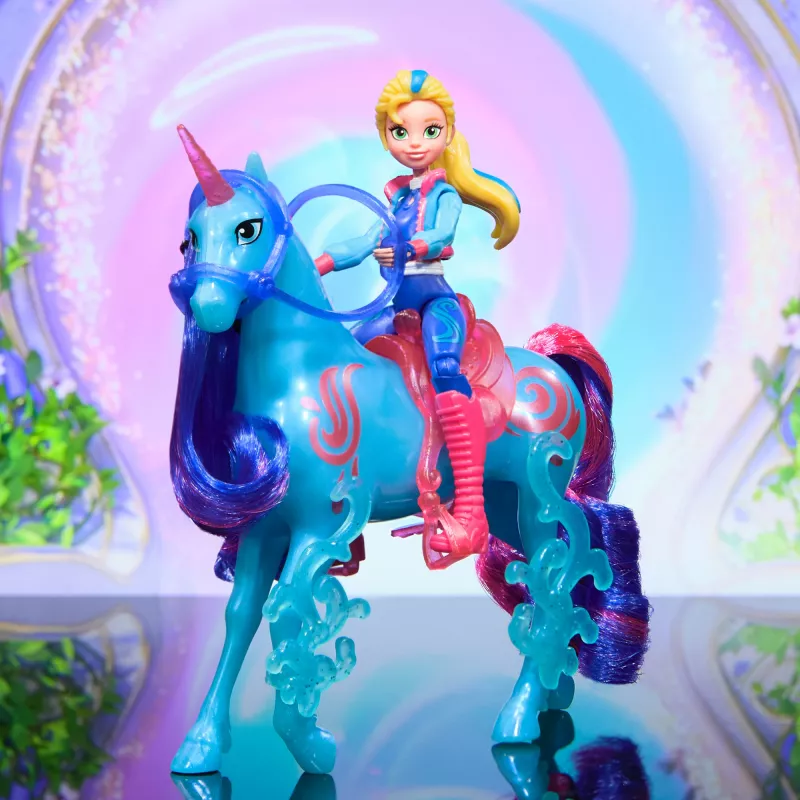 Leikkifiguuri Spin Master Unicorn Academy Isabel, aito harja ja häntä sekä harja