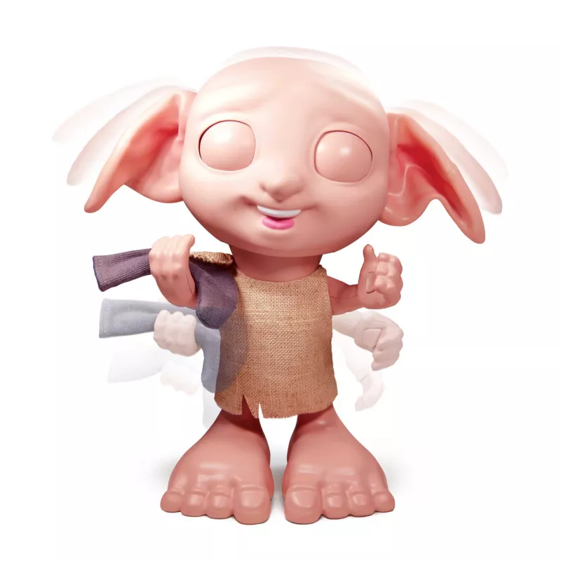 Interaktiivinen lelu Wizarding World Harry Potter Dobby puhetoiminto AAA monivärinen