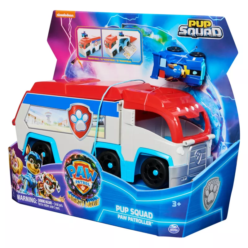 PAW Patrol The Mighty Movie Pup Squad Patroller leluauto