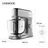 Yleiskone Kenwood kMix Special Edition KMX760ACH — 1000 W, kromi, ruostumaton teräskulho