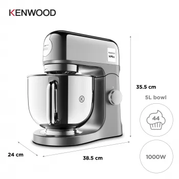 Yleiskone Kenwood kMix Special Edition KMX760ACH — 1000 W, kromi, ruostumaton teräskulho
