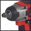 Einhell IMPAXXO 18/230 Professional akkukäyttöinen iskevä mutterinväännin, 18 V, 1/2 tuumaa, 2900 r/min, 400 Nm, harjaton, Power X-Change, ilman akkua ja laturia, punainen/musta