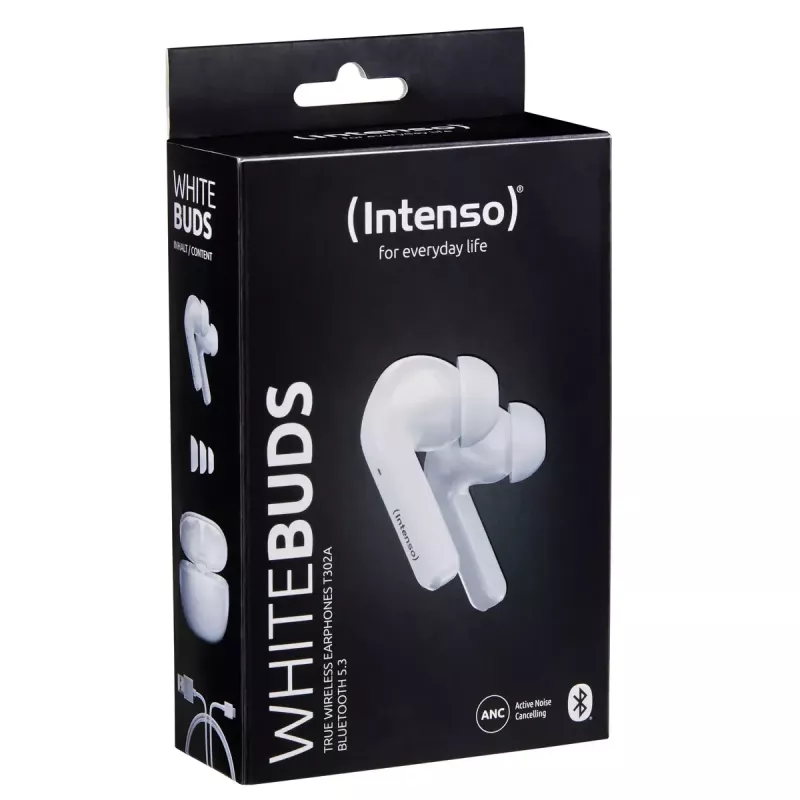 Kuulokkeet Intenso valkoinen Buds T302A