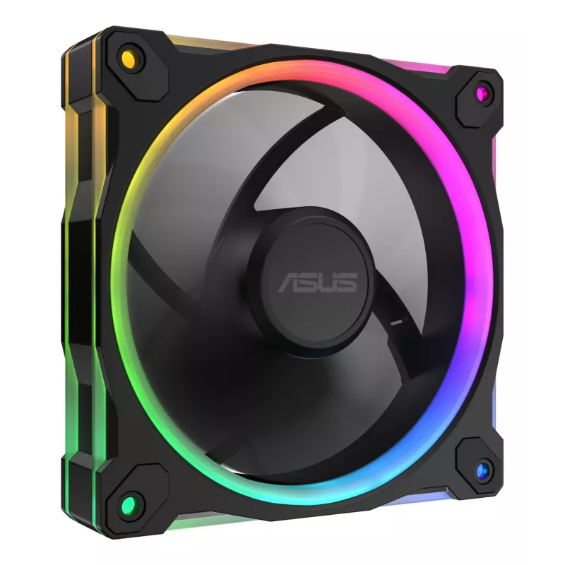 Tuuletin ASUS Prime MR120 ARGB Reverse musta 12 cm liukulaakeri