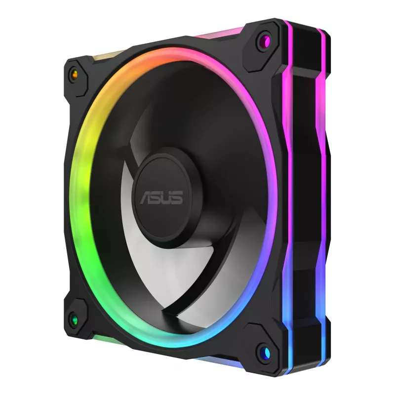 Tuuletin ASUS Prime MR120 ARGB Reverse musta 12 cm liukulaakeri