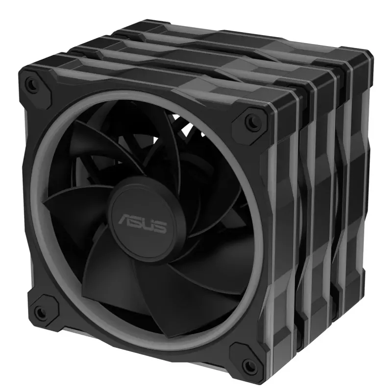 ASUS Prime MR120 tuuletin ARGB Reverse musta 3in1 tietokonekotelo 12 cm 3 kpl