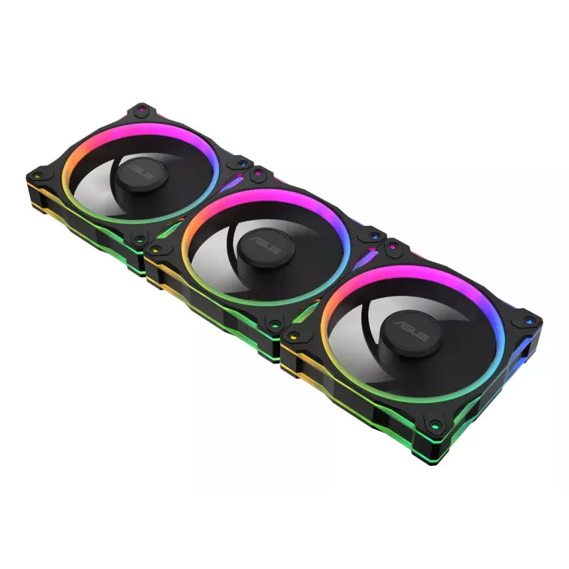 ASUS Prime MR120 tuuletin ARGB Reverse musta 3in1 tietokonekotelo 12 cm 3 kpl
