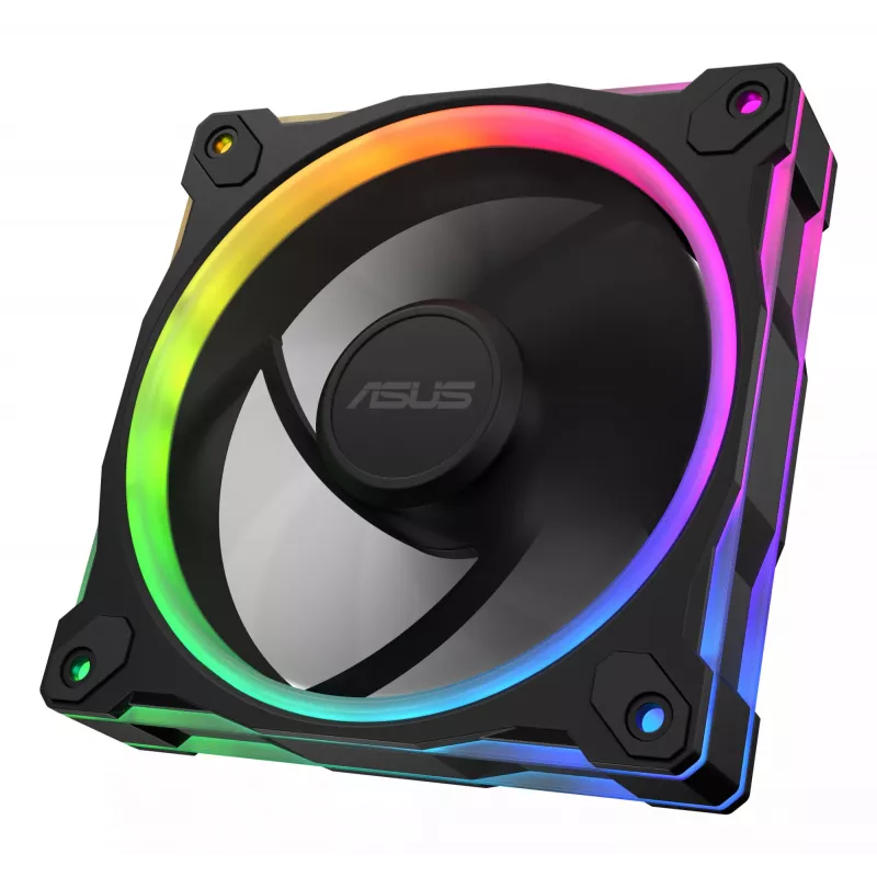 Tuuletin ASUS Prime MR120 ARGB musta 12 cm liukulaakeri