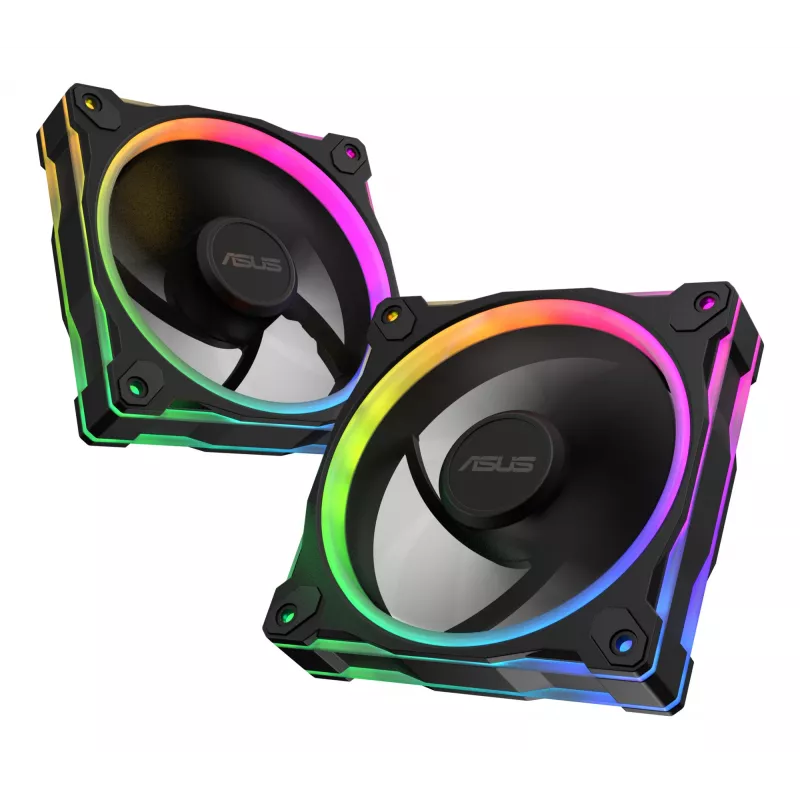 Tuuletin ASUS Prime MR120 ARGB musta 12 cm liukulaakeri