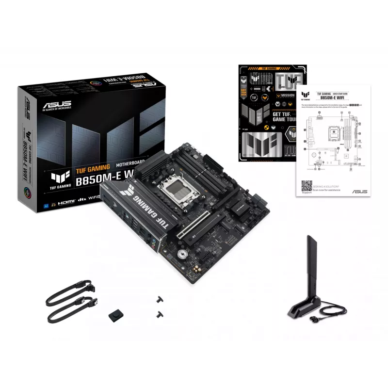 Emolevy ASUS TUF GAMING B850M-E WIFI AMD B850 Socket AM5 micro ATX
