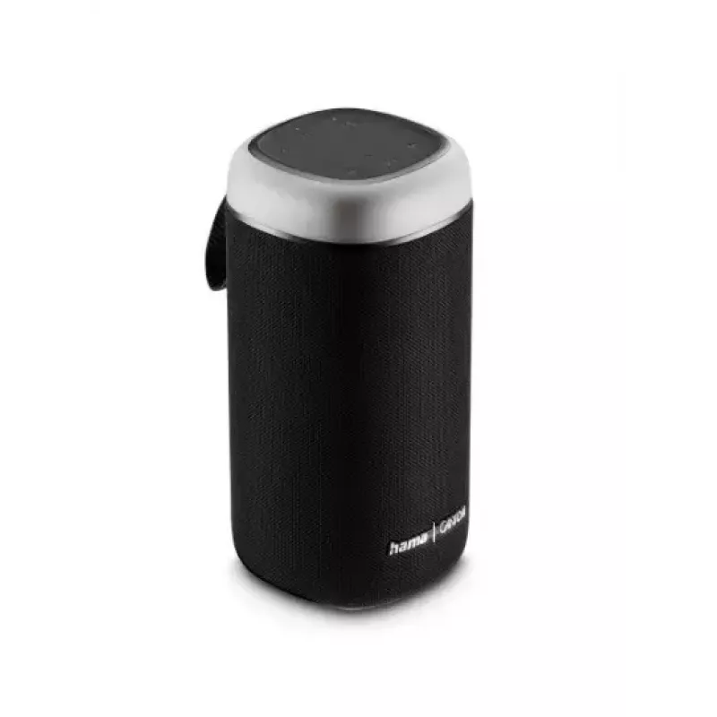 Bluetooth-kaiutin CANTON Glow Pro HAMA, musta, 3,5 mm liitäntä, LED-valotehosteet