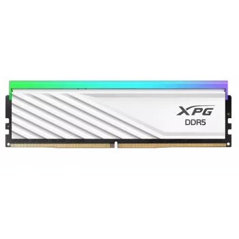 DIMM 16 GB DDR5-6400, keskusmuisti valkoinen, AX5U6400C3216G-SLABRWH, XPG Lancer Blade RGB, INTEL XMP, AMD EXPO