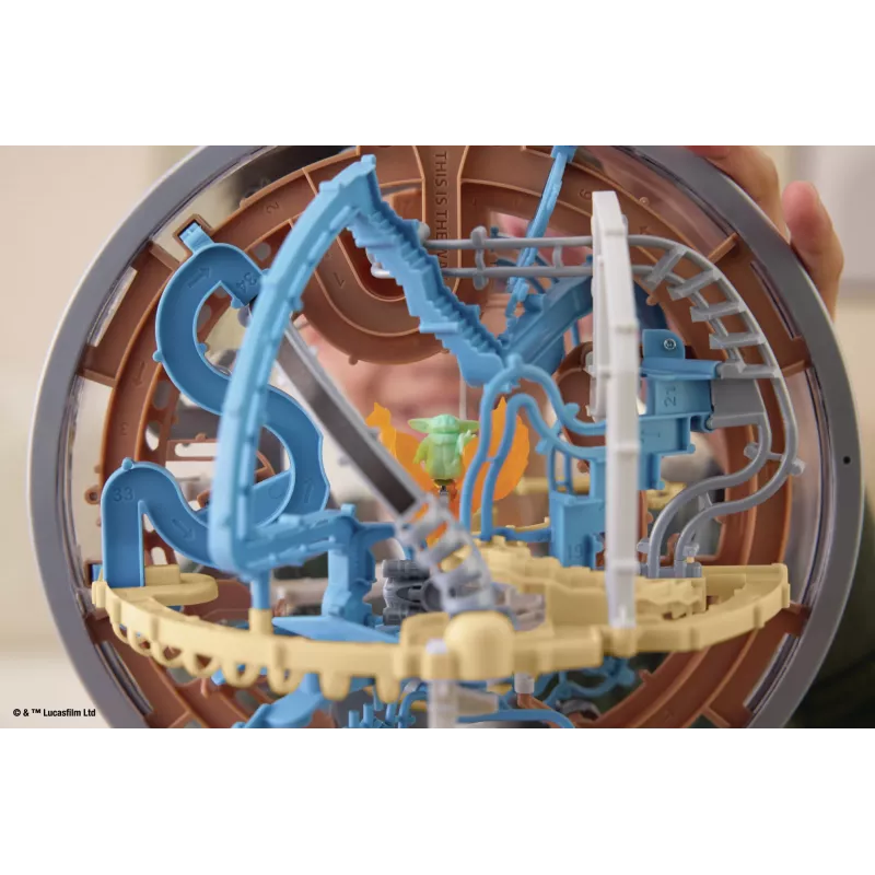 3D-labyrintti-taitopeli Spin Master Perplexus Star Wars The Mandalorian – kädessä pidettävä liikelabyrintti