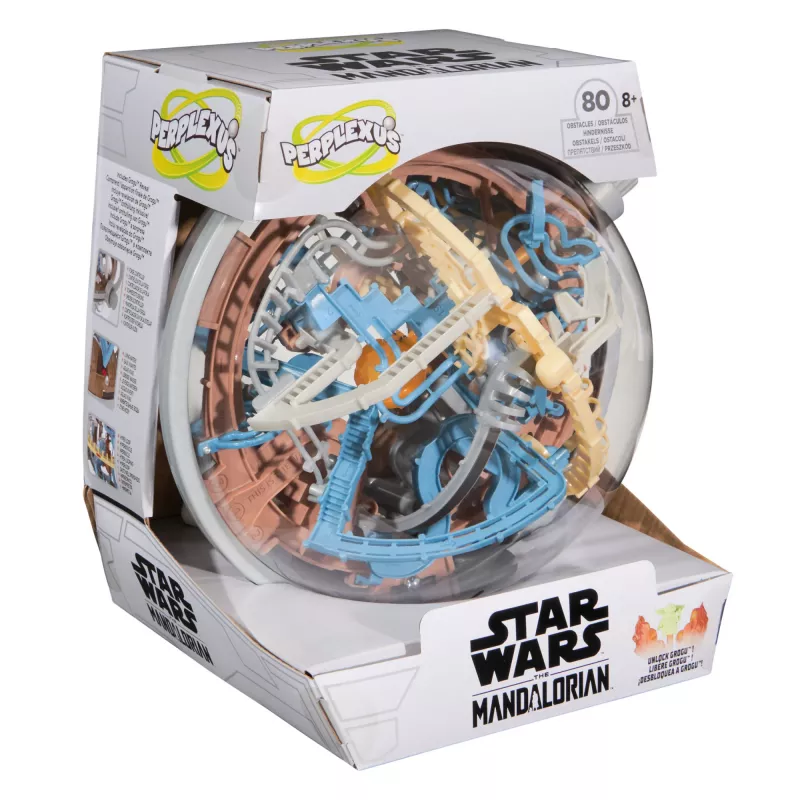 3D-labyrintti-taitopeli Spin Master Perplexus Star Wars The Mandalorian – kädessä pidettävä liikelabyrintti