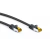 Verkkokaapeli Goobay 91590 RJ-45 Cat7 1 m musta