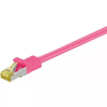 Verkkokaapeli Goobay 91578 RJ-45 Cat7 0,5 m magenta