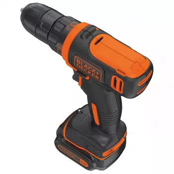 Pistoolikahvaruuvinväännin Black & Decker BDCDD12-QW, pikaistukka, 1,5 Ah