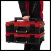 Pientarvikelaatikko Einhell E-Case S-F polypropeeni musta punainen 42x28x9,5 cm