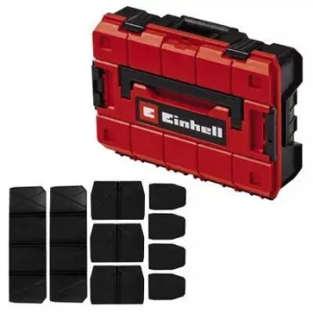 Pientarvikelaatikko Einhell E-Case S-F polypropeeni musta punainen 42x28x9,5 cm