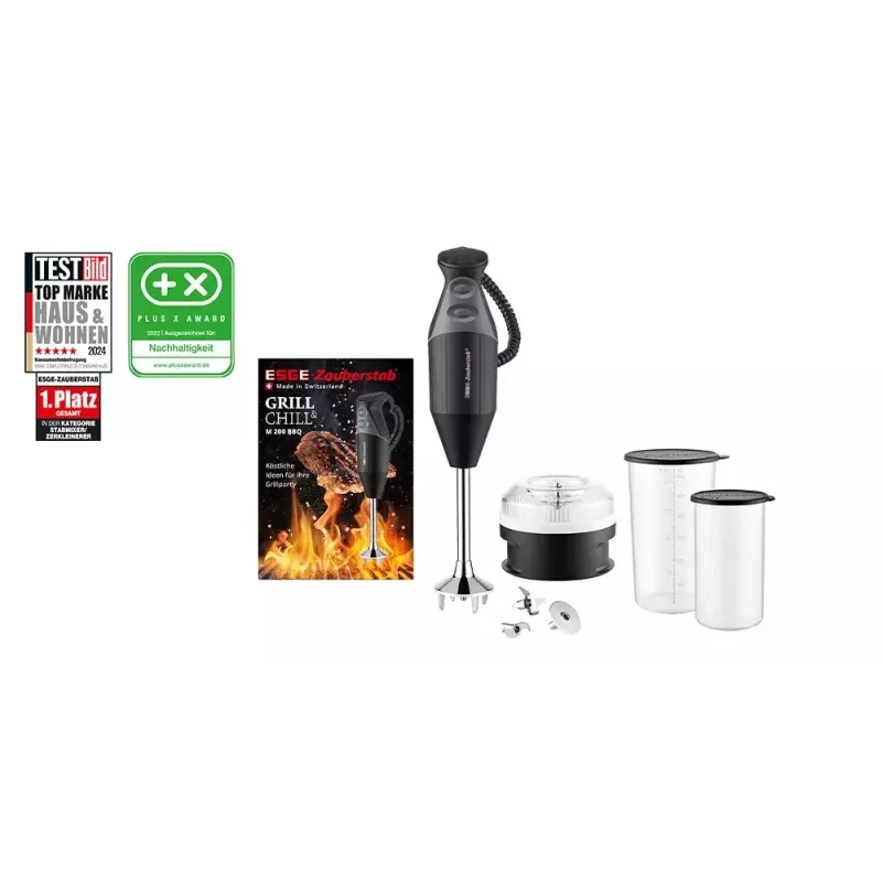 ESGE M 200 BBQ 10 L sauvasekoitin 200 W musta, kromi