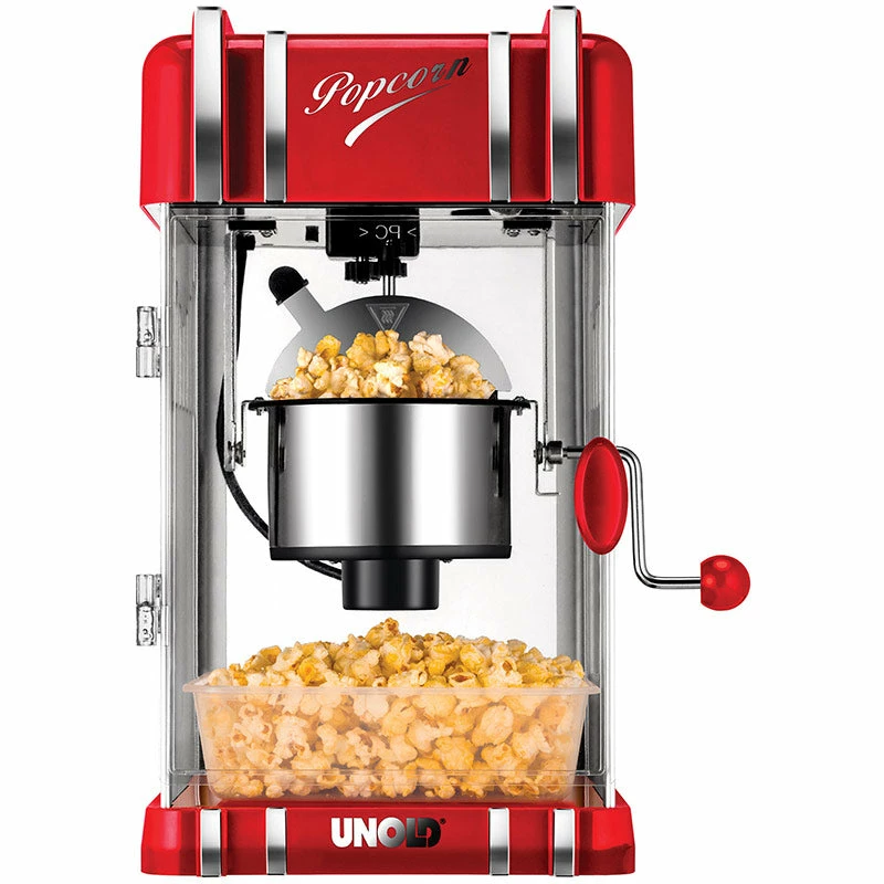 Unold 48535 popcornkone punainen, hopea 300 W