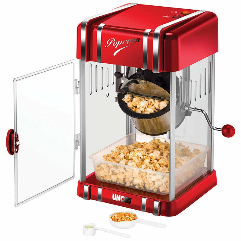 Unold 48535 popcornkone punainen, hopea 300 W