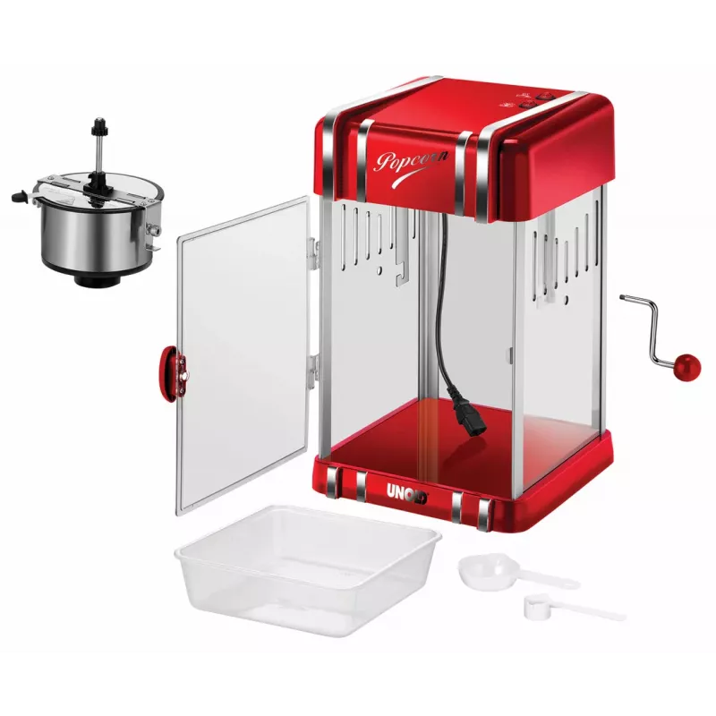 Unold 48535 popcornkone punainen, hopea 300 W