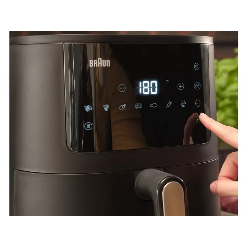 Braun MultiFry 3 Single 4.3 L vapaasti seisova 1500 W kiertoilmakypsennin musta