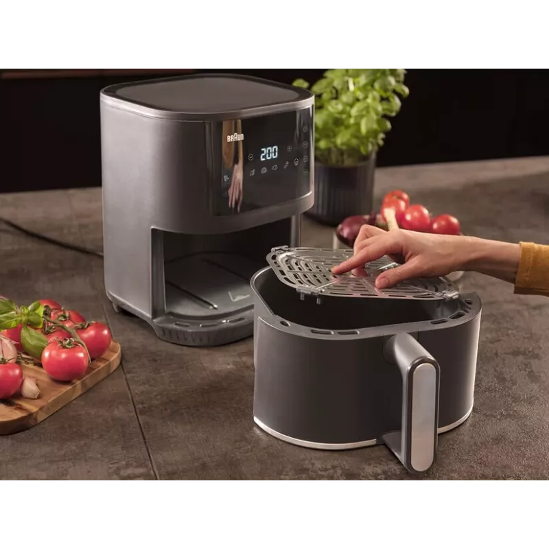 Braun MultiFry 3 Single 4.3 L vapaasti seisova 1500 W kiertoilmakypsennin musta