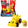 PAW Patrol, Ready, Race, Rescue Rubble’s Race & Go Deluxe -ajoneuvo äänellä, yli 3-vuotiaille lapsille