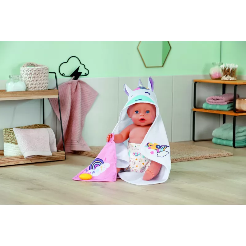 BABY born huppupyyhesetti nuken kylpyset