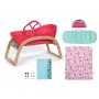 Nuken kehto zapf creation BABY born 3-in-1 Pinplay — nuken kalusteet, muunneltava kehto/sänky/kantolaukku