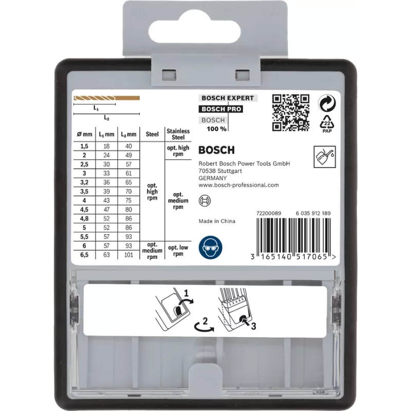 Porasarja Bosch HSS-kierrep pora Cobalt 2607019926