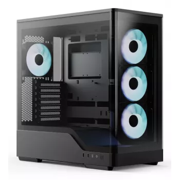 Tietokonekotelo AeroCool Geh Midi P500A musta