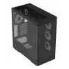 Tietokonekotelo AeroCool Geh Midi P500A musta