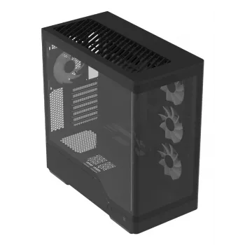 Tietokonekotelo AeroCool Geh Midi P500A musta
