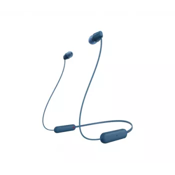 Sony WI-C100 kuulokkeet langattomat in-ear puhelut/musiikki Bluetooth sininen