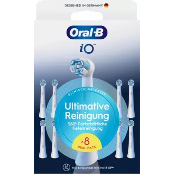 Oral-B hammasharjan pää 8 kpl valkoinen