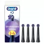Oral-B iO Radiant White -harjaspäät, 4 kpl:n pakkaus, musta
