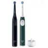 Sähköhammasharja BRAUN Oral-B iO Series 2 Duo musta/vihreä, ladattava, malli 62418
