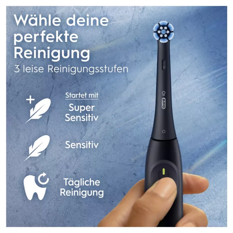Sähköhammasharja BRAUN Oral-B iO Series 2 Duo musta/vihreä, ladattava, malli 62418