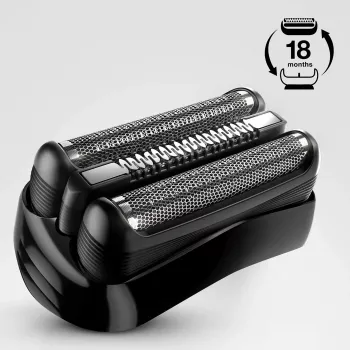 Vaihtoleikkuuverkko ja terä BRAUN Series 3 -parranajokoneeseen, malli 21B (MPN 736879)