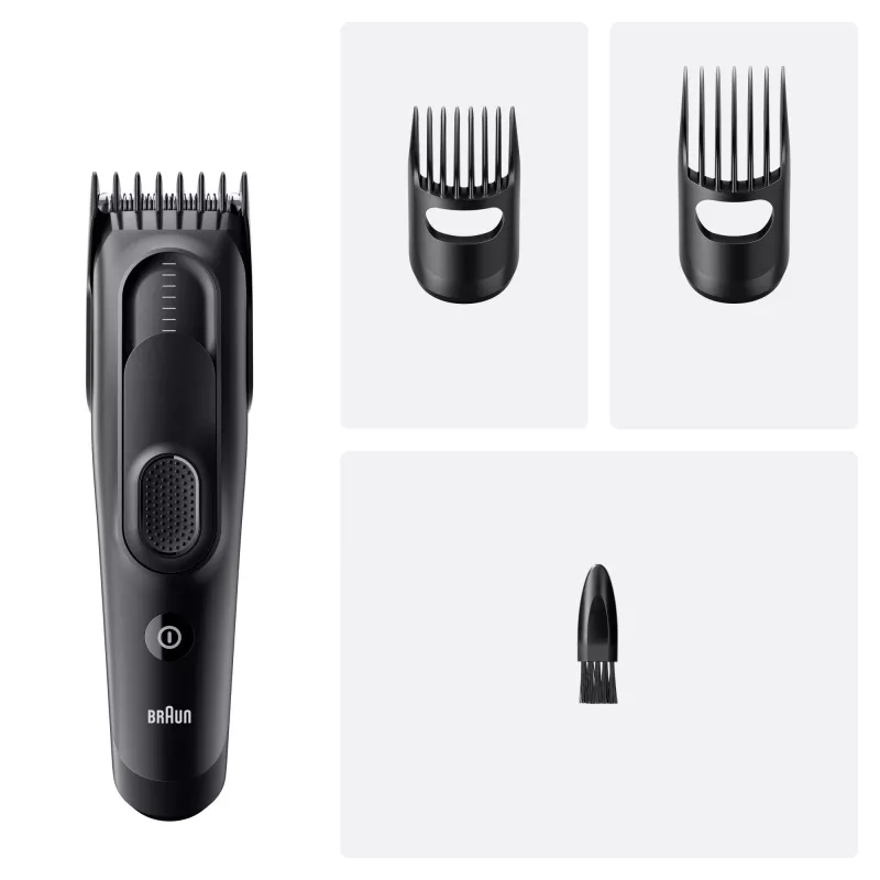 Braun HC5530 hiustenleikkuukone/trimmeri musta 17 nikkelimetallihydridi (NiMH)