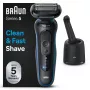 Braun Series 5 52-B7000cc kalvorasvari trimmeri musta akku litiumioni