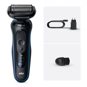 Braun Series 5 52-B1000s kalvorasvari musta