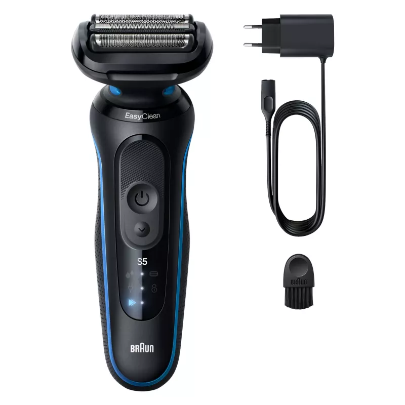 Braun Series 5 52-B1000s kalvorasvari musta